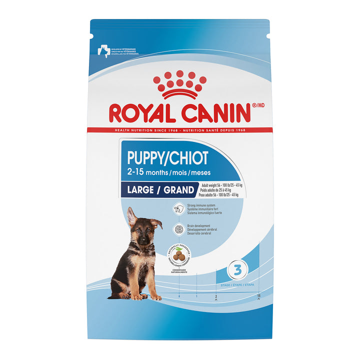 Royal Canin Chiot Nourriture Sèche Grand (2-15 mois)