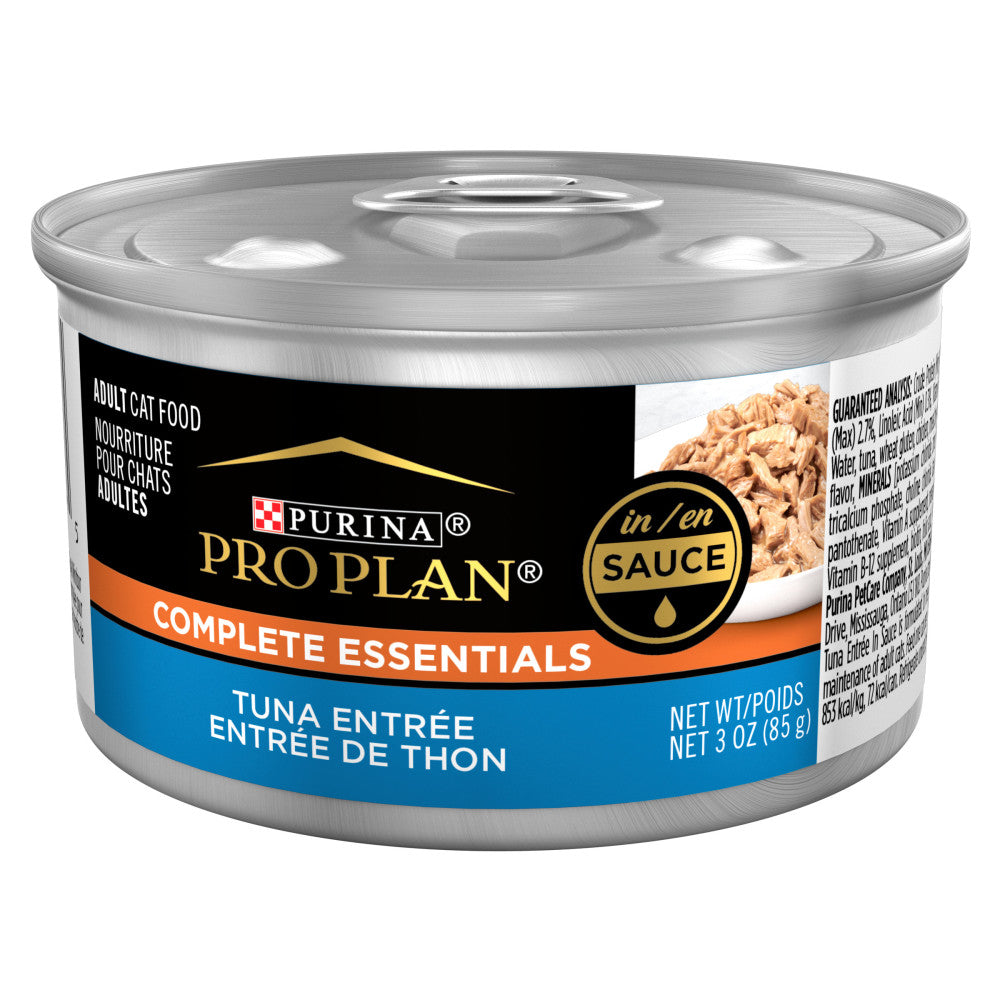 Purina Proplan Complete Essentials Entrée de Thon en Sauce pour Chat .