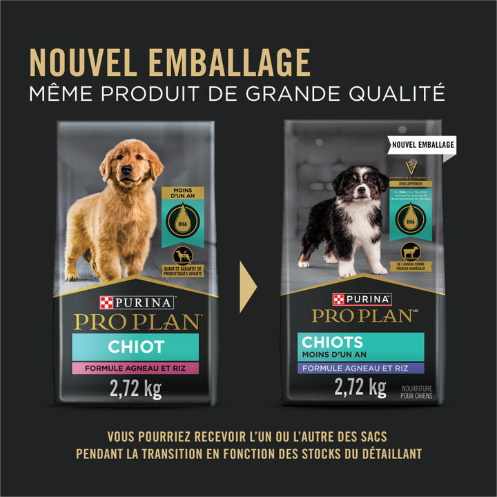 ProPlan Chiot Agneau et Riz