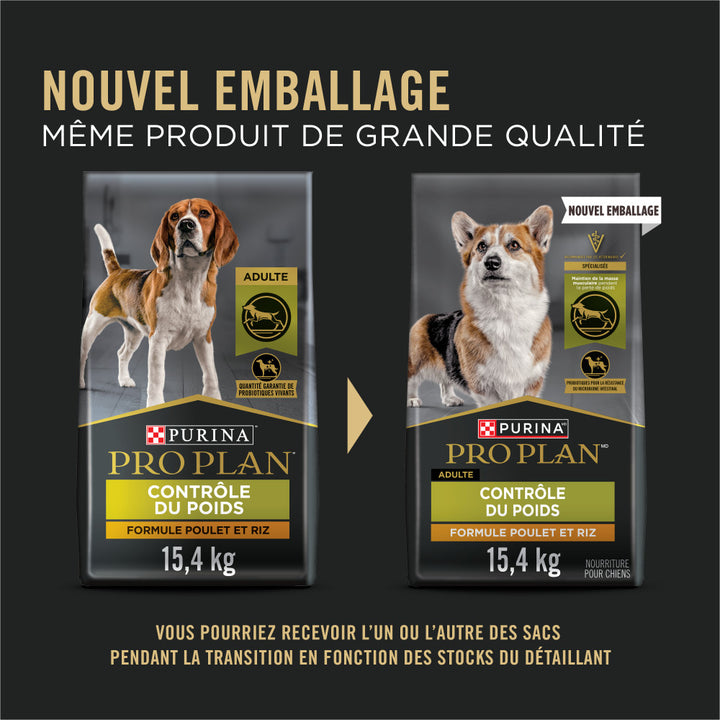 Proplan Chien Contrôle Du Poids Poulet