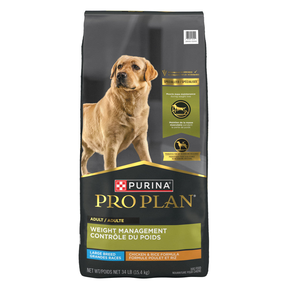 Proplan Chien Grande Race Controle Du Poids Poulet