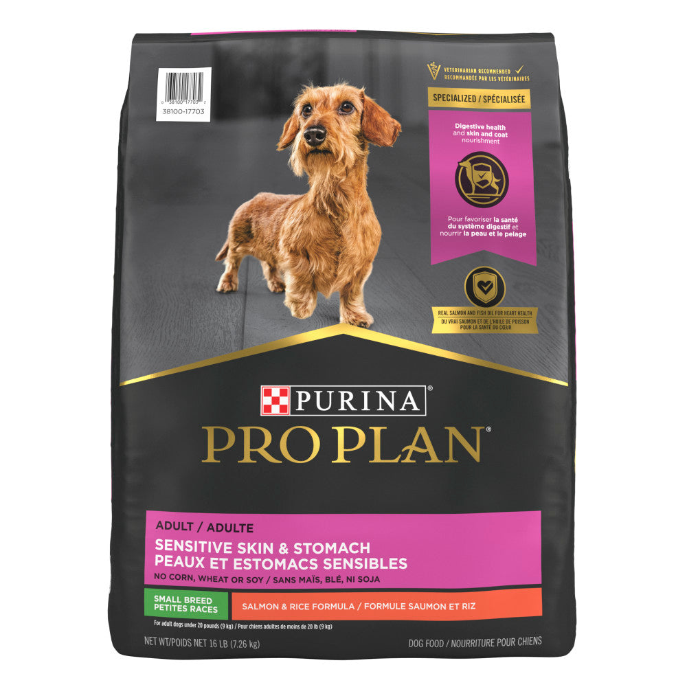 Proplan Peau et Estomac Sensible au Saumon & Riz pour Chien de Petite Race