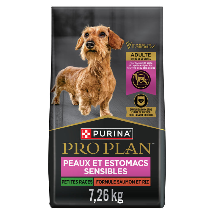 Proplan Peau et Estomac Sensible au Saumon & Riz pour Chien de Petite Race