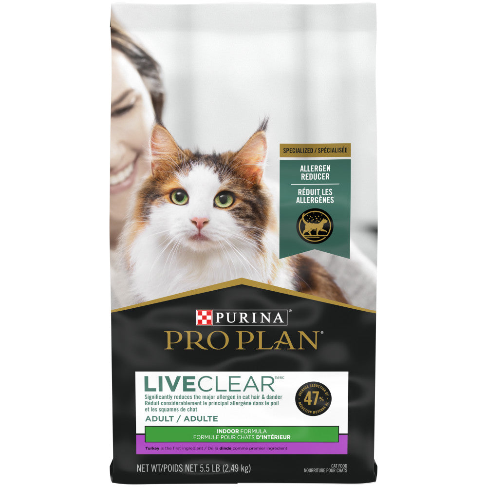 Proplan Chat Liveclear Intérieur Dinde