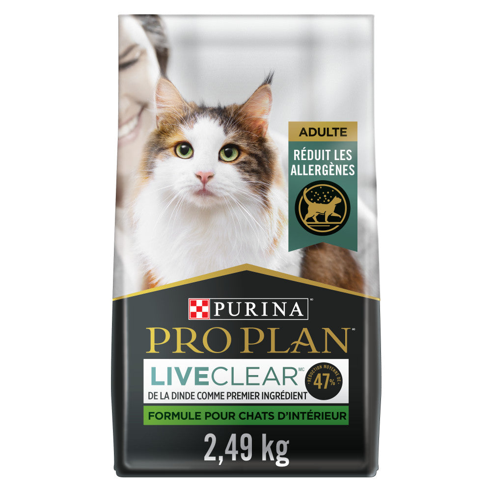 Proplan Chat Liveclear Intérieur Dinde