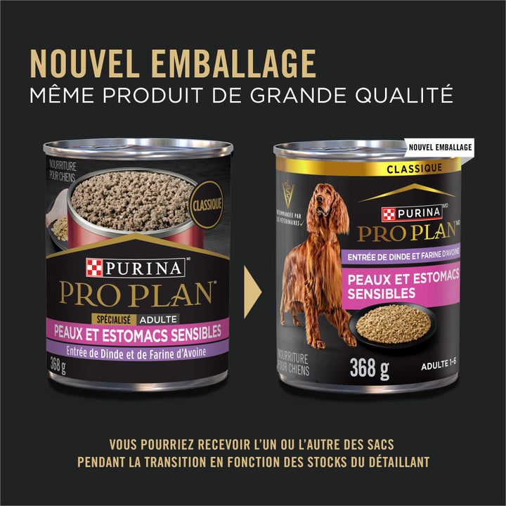 Proplan Chien Peaux Et Estomas Sensibles Dinde