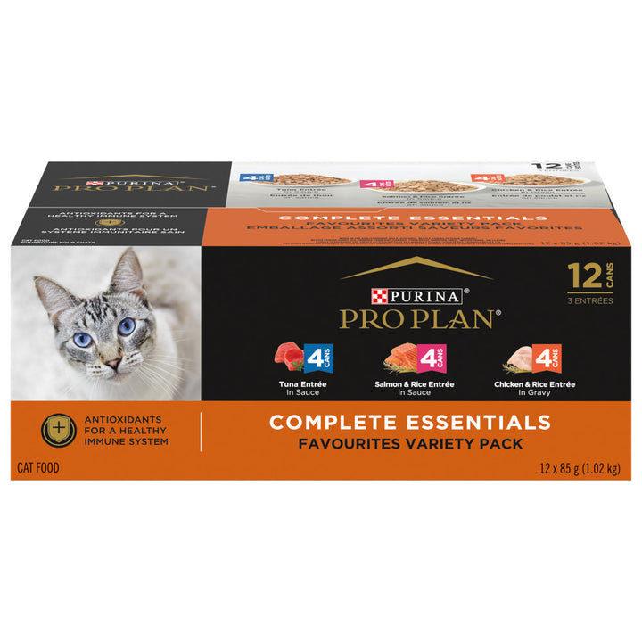 Proplan Chat Entrées Favorites Pack 12