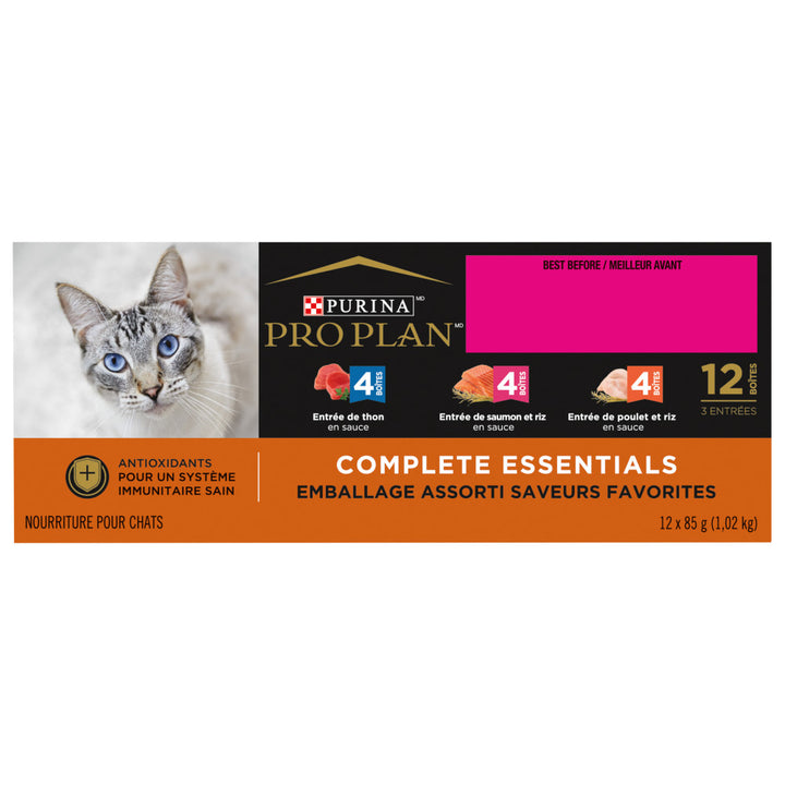 Proplan Chat Entrées Favorites Pack 12