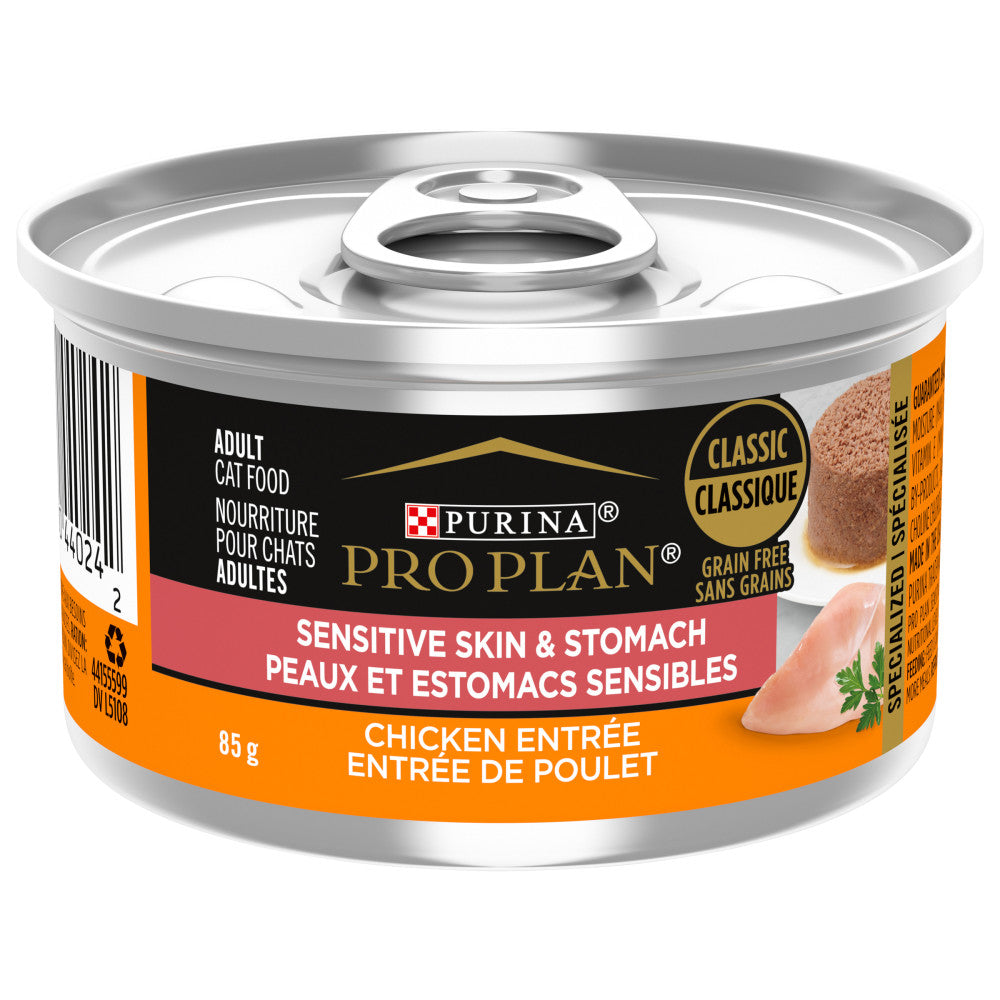 Proplan Conserve Chat Entrée Peau Et Estomac Poulet