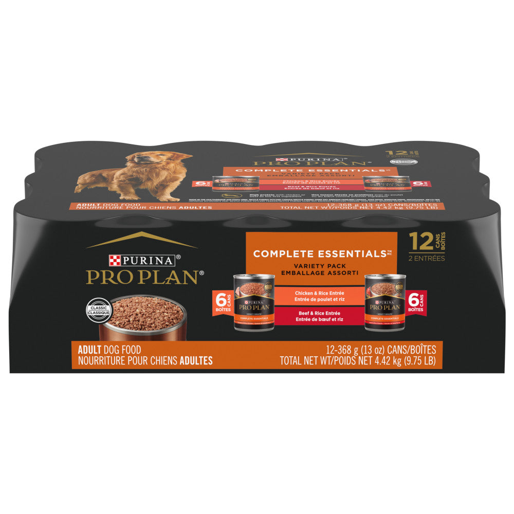 ProPlan Conserve Chien Entrée Pack Boeuf& Poulet/Légumes x6