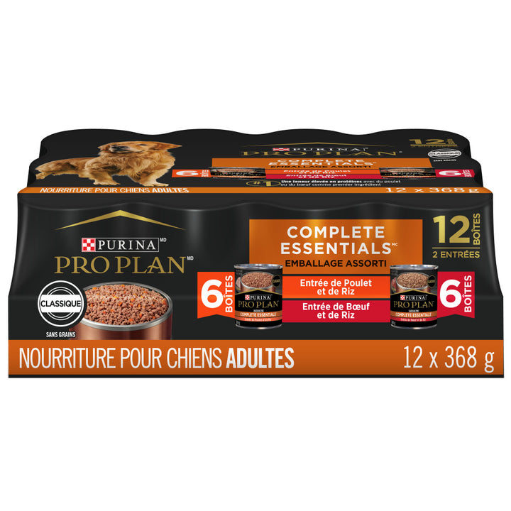 ProPlan Conserve Chien Entrée Pack Boeuf& Poulet/Légumes x6