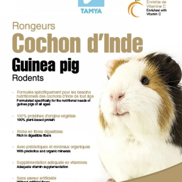 Tamya Rongeurs Cochon d'Inde