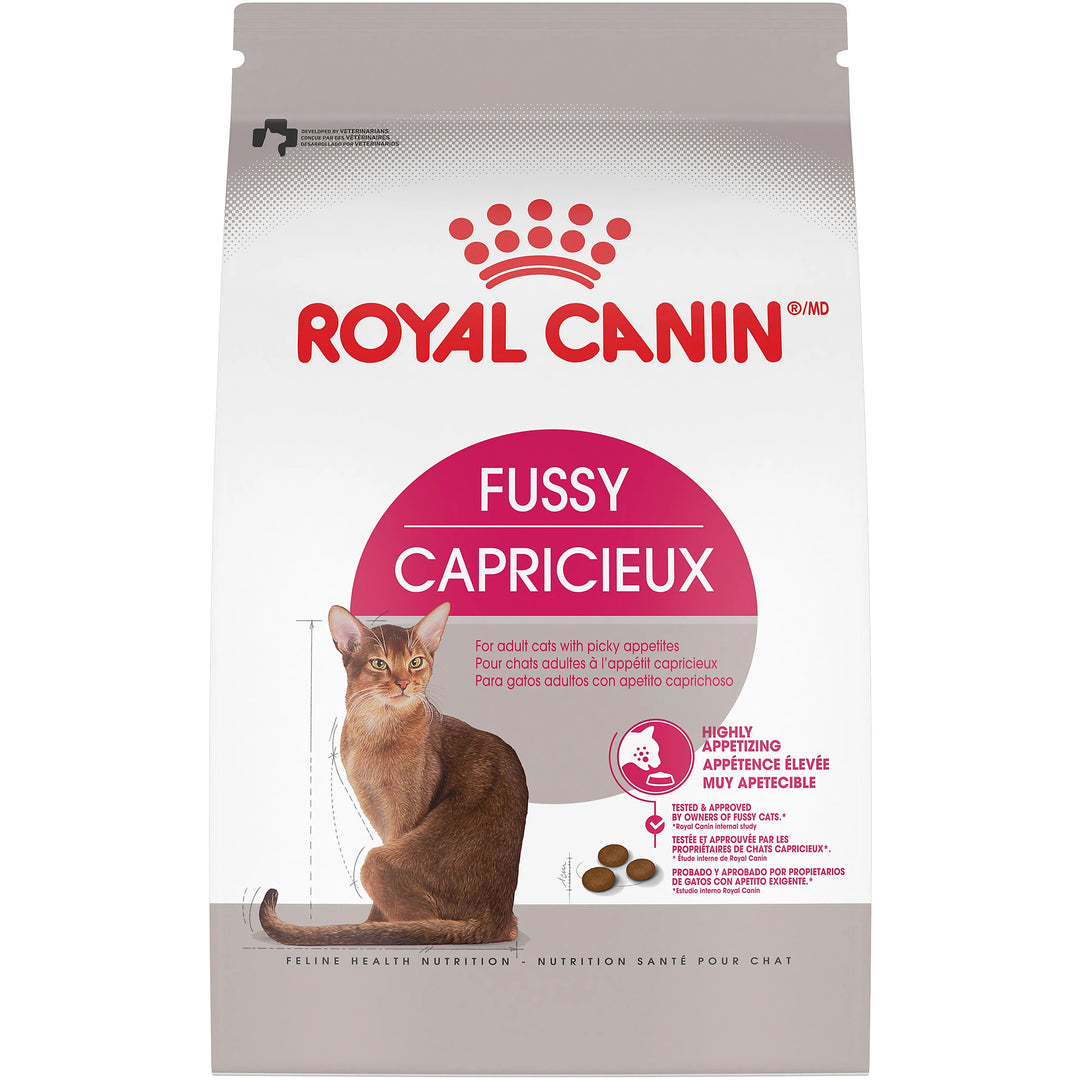 Nourriture sèche pour chats adultes capricieux