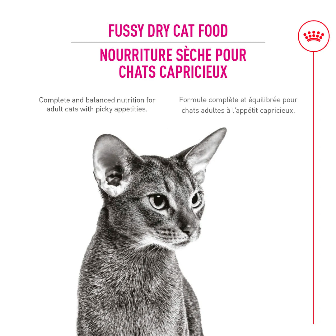 Nourriture sèche pour chats adultes capricieux