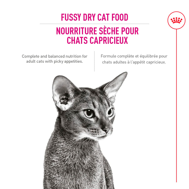 Nourriture sèche pour chats adultes capricieux