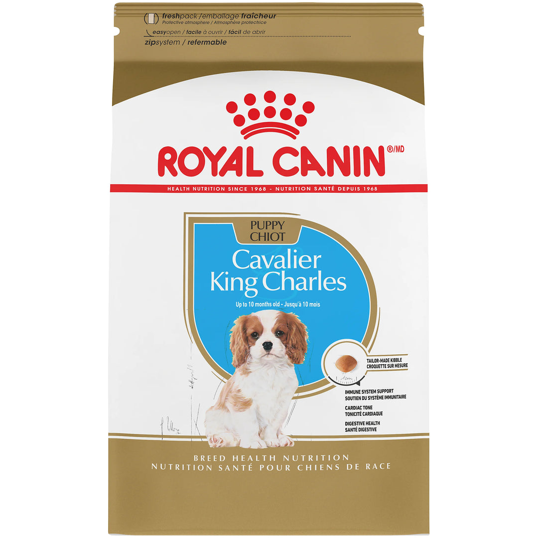 Dry food for Cavalier King Charles Spaniel puppies