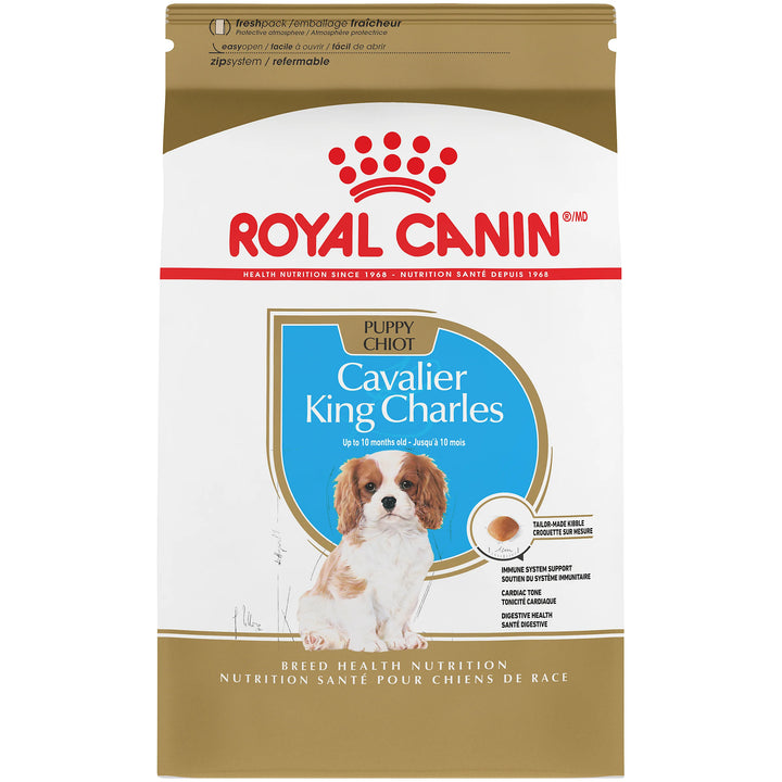 Dry food for Cavalier King Charles Spaniel puppies