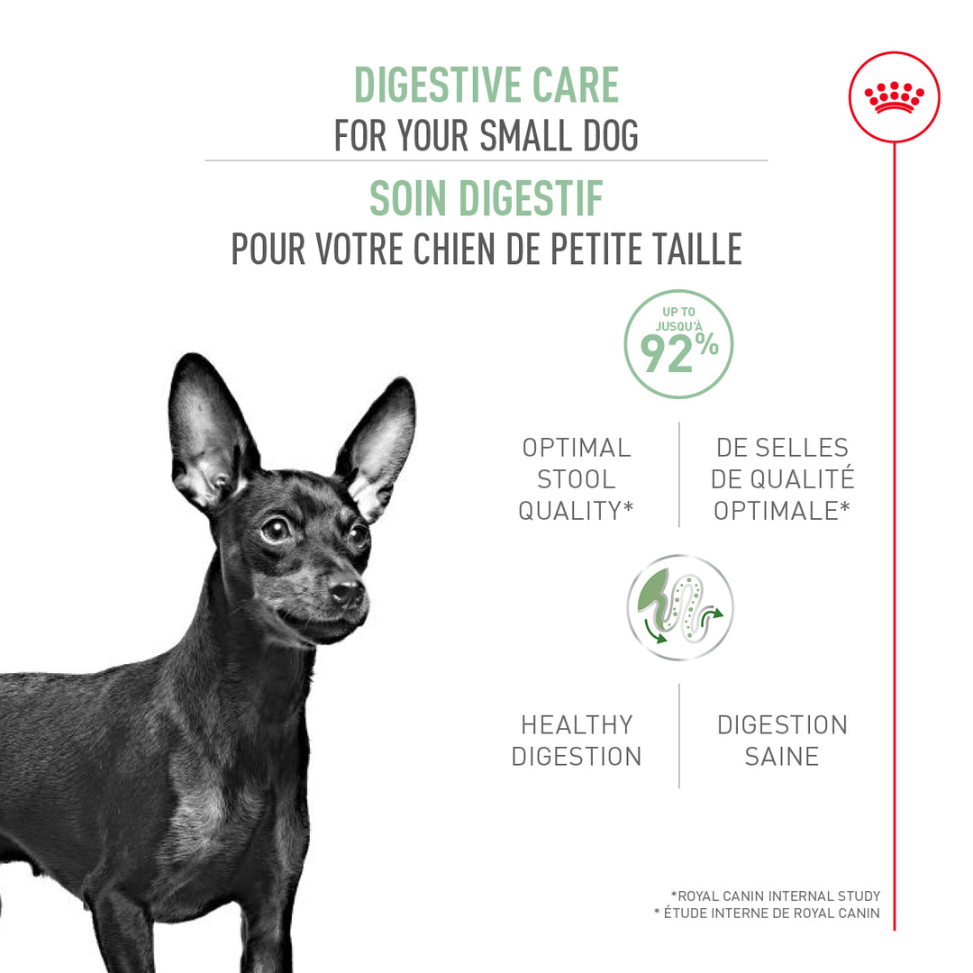 Royal Canin Chien Adulte Nourriture Sèche Petit (Soin Digestif)