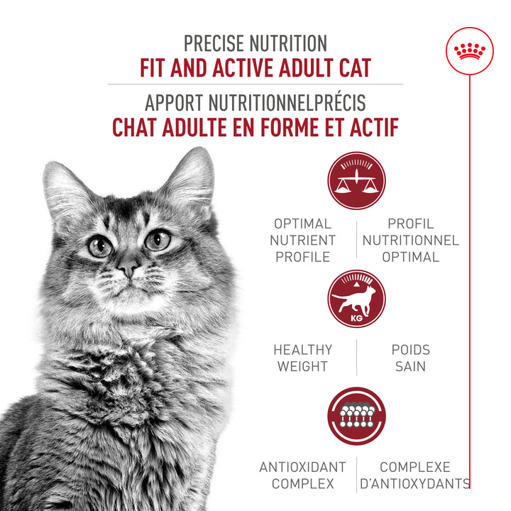 Royal Canin Chat Nourriture Sèche En Forme Et Actif