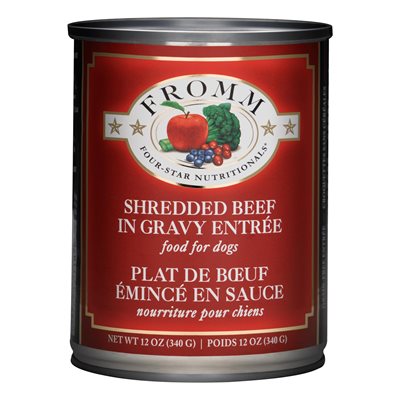 Fromm Four Star Chien Plat Boeuf En Sauce