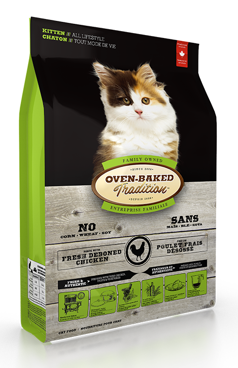 Oven-Baked Tradition Dry Kitten Food with Chicken