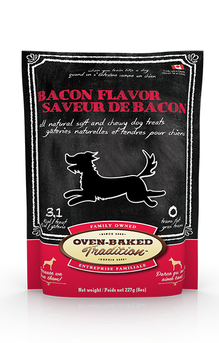 Oven-Baked Tradition Chewy Bacon Dog Treats