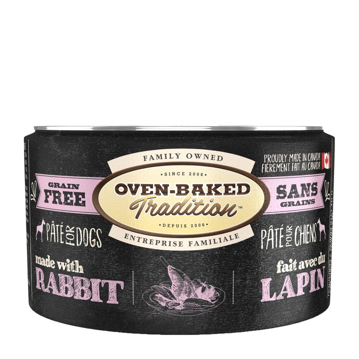 Oven-Baked Tradition Chien Nourriture en Conserve Pâté Lapin 6