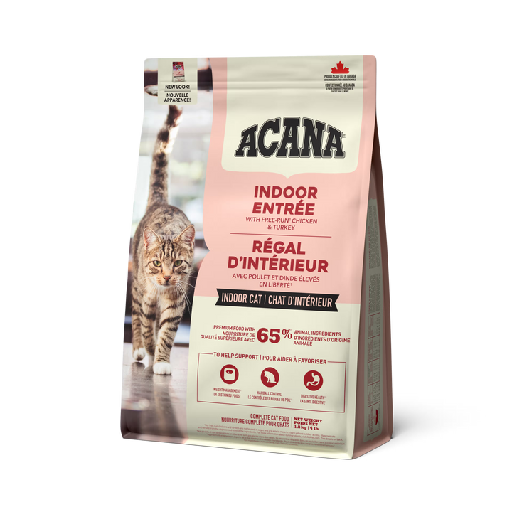 Indoor Entrée Dry Food with Chicken for Indoor Cats