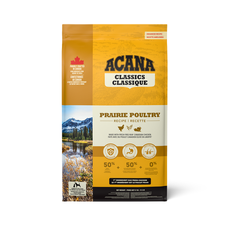 Acana Prairies Poultry Chien  Nourriture Sèche   Recette Classique