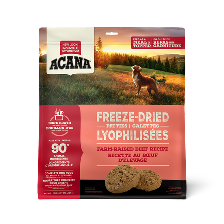 Acana  Chien Galette Lyophilisées Recette Bœuf