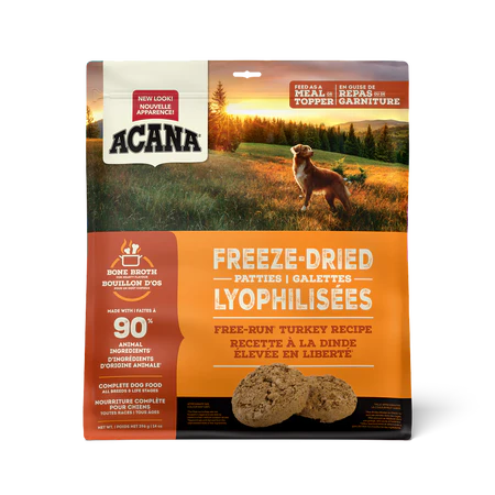 Acana  Chien Galette Lyophilisées Recette Dinde