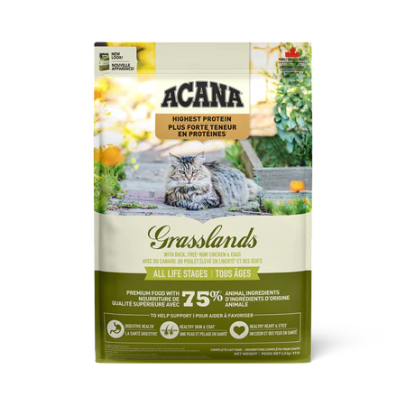 Acana Grasslands Cat  Dry Food   Recette