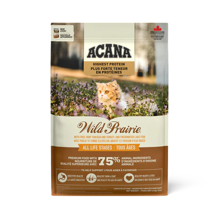 Acana Wild Prairie Chat  Nourriture Sèche
