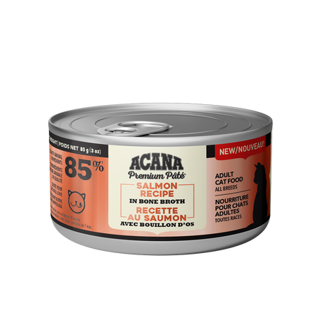 Acana  Cat  Wet Food In Bone Broth Recette Salmon