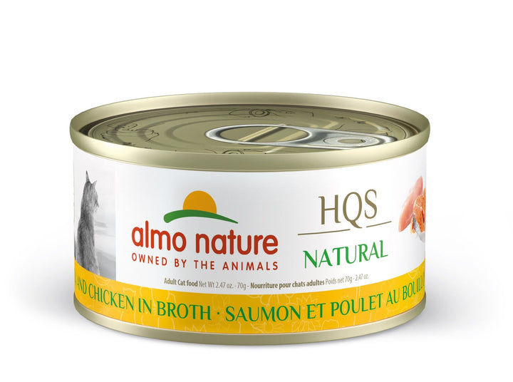 HQS Natural Chat Saumon et Poulet