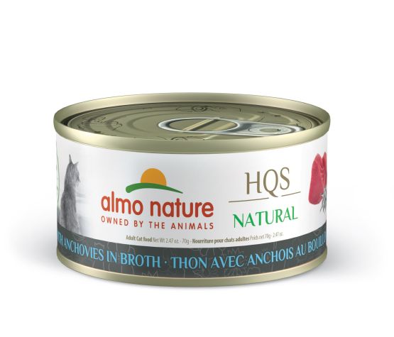 HQS Natural Thon Avec Anchois Au Bouillon