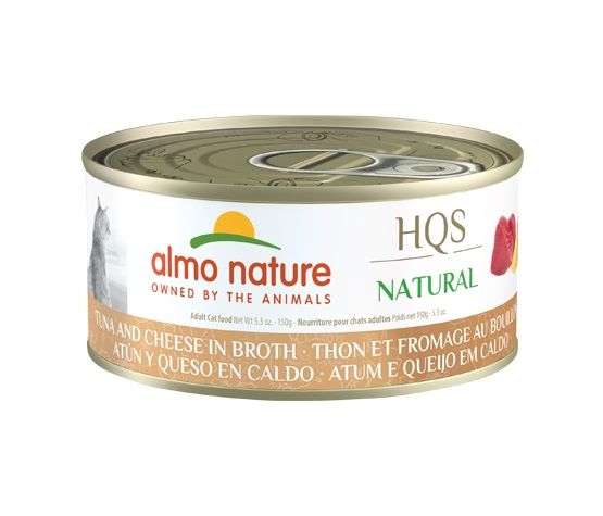 HQS Naturel Chat Thon Et Fromage En Bouillon