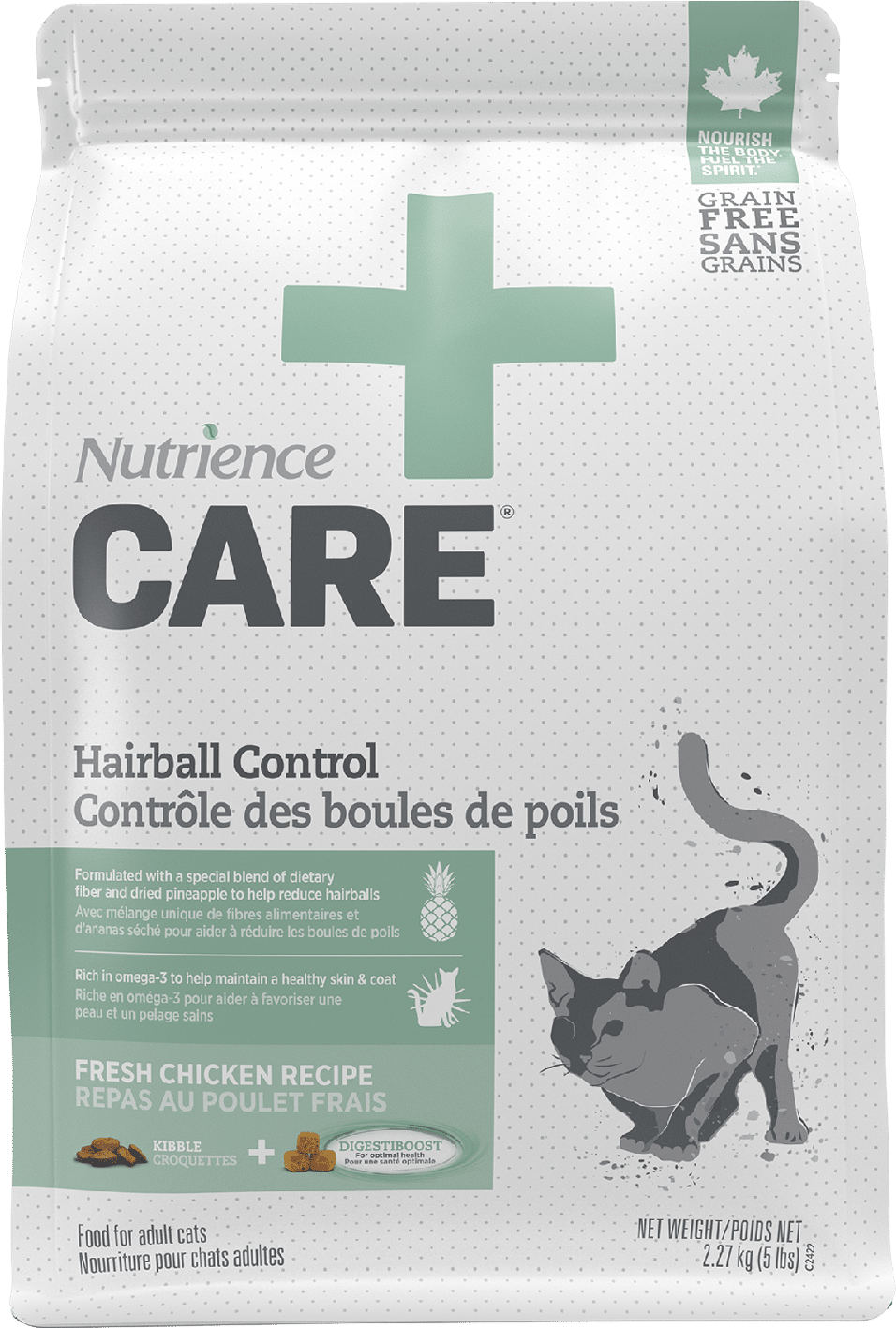 Nutrience Care Chat Contrôle des Boules de Poils