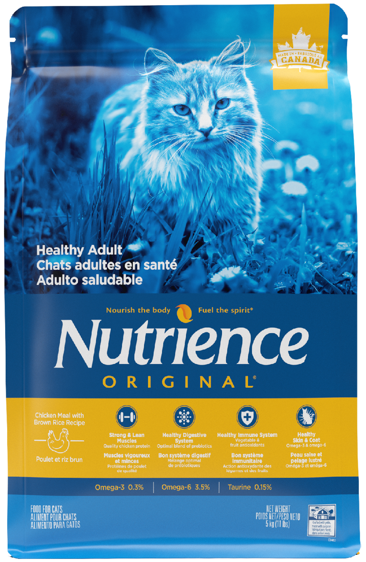 Nutrience Original Chat Adulte Santé Poulet Riz Brun