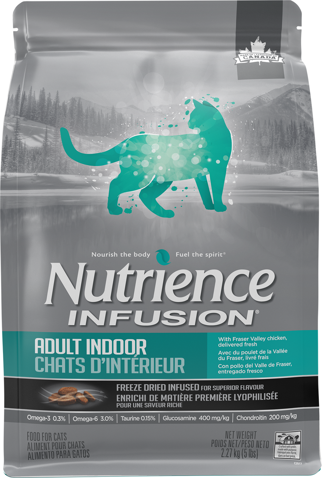 Nutrience Infusion Chat d’Intérieur Adulte Poulet