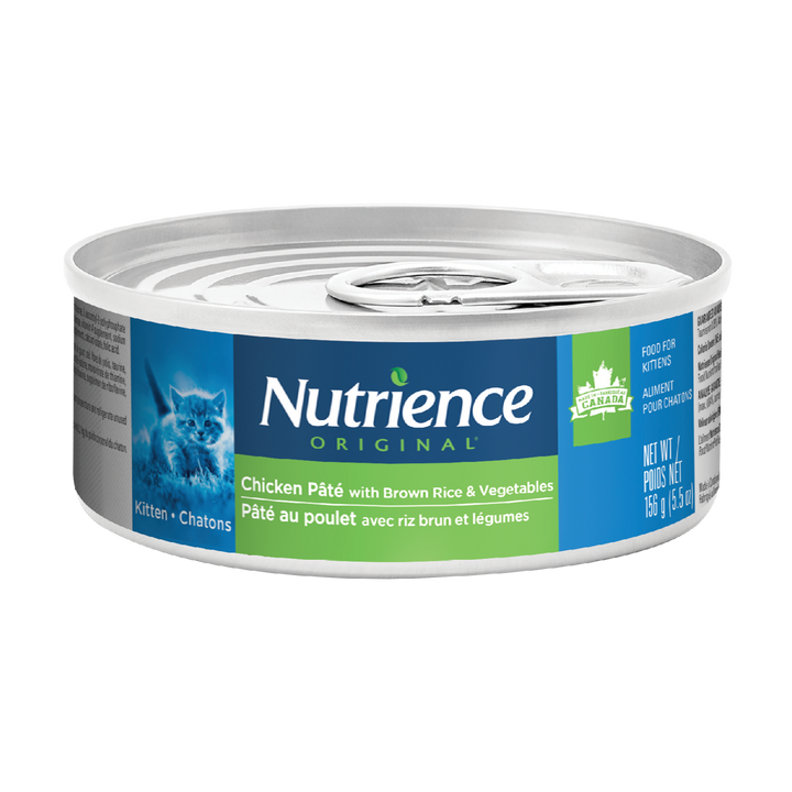 Nutrience Original Pâté Chaton Poulet Riz Brun Et Légumes