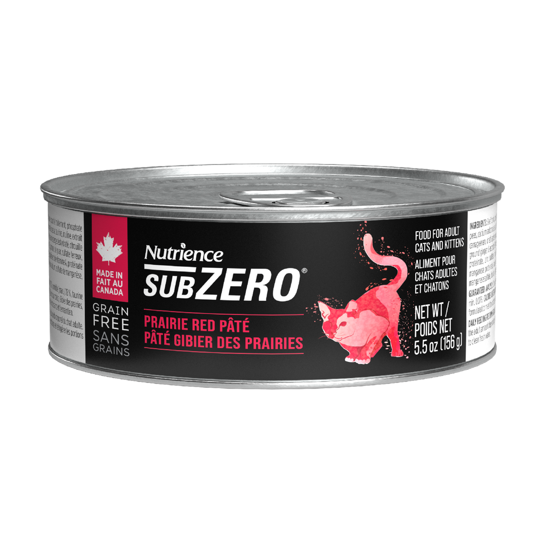 Nutrience SubZero Pâté Chat gibier des Prairies