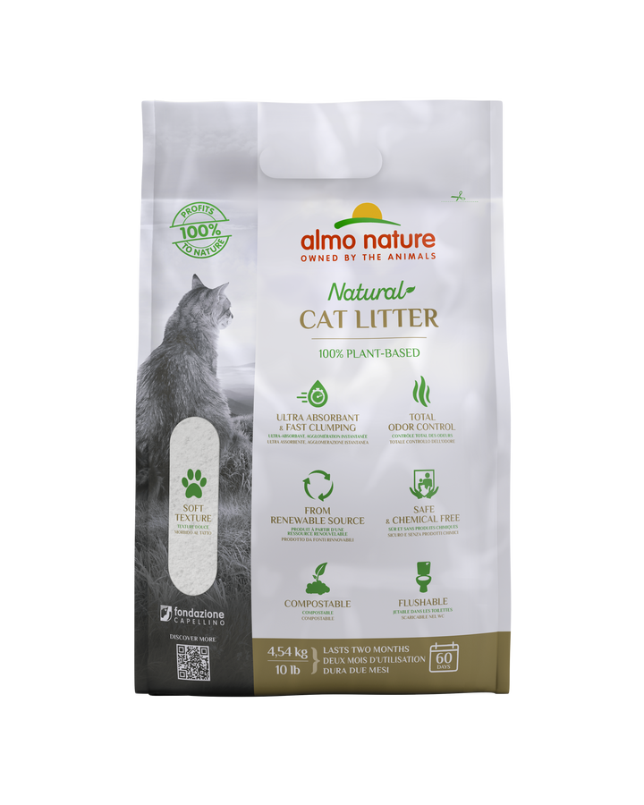 Plant Fiber Clumping Litter Odor Control