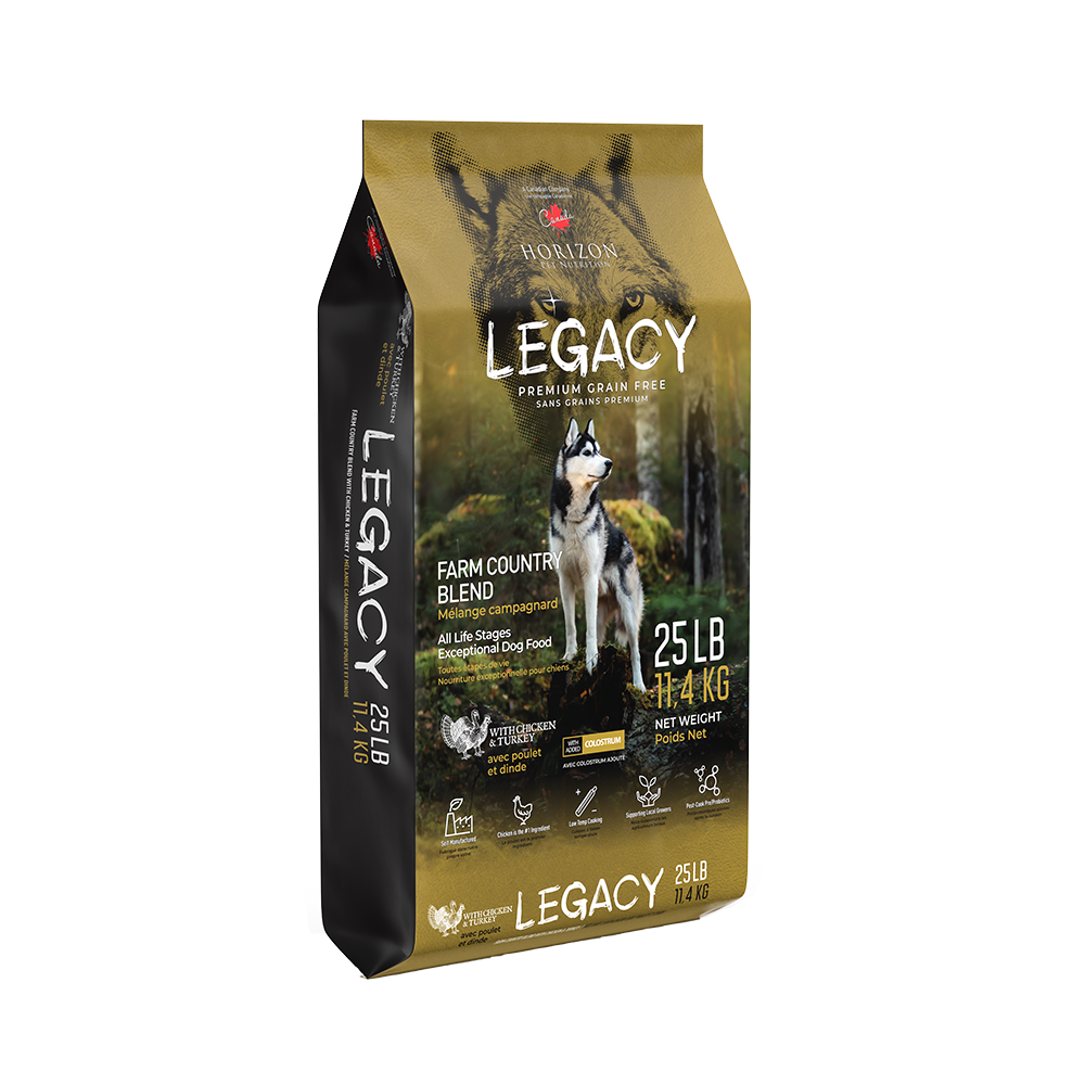 Horizon Legacy Nourriture Sèche pour Chien Adulte Recette Mélange de Campagne Agricole