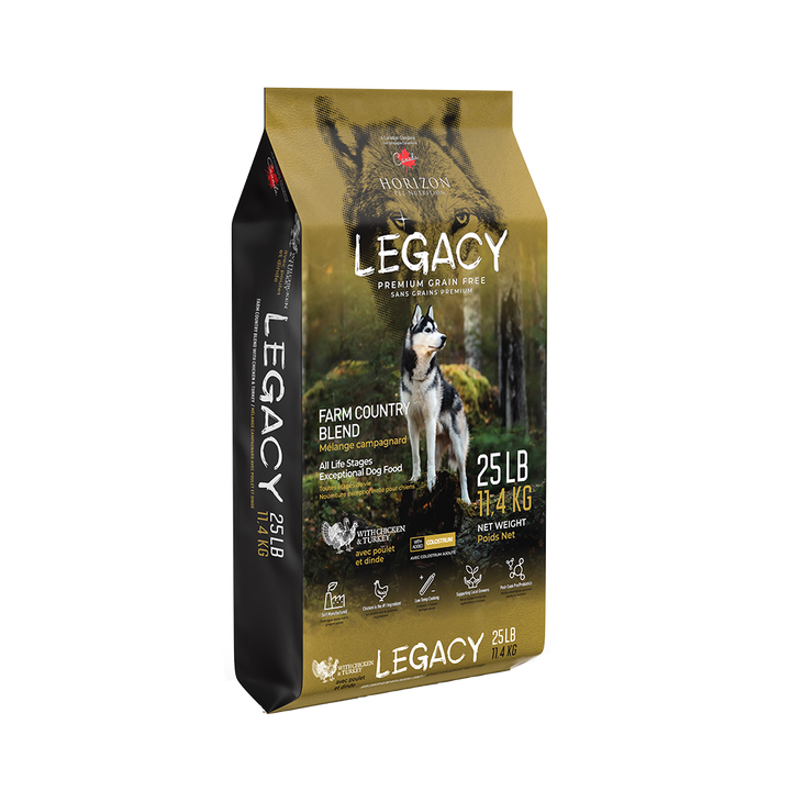 Horizon Legacy Nourriture Sèche pour Chien Adulte Recette Mélange de Campagne Agricole