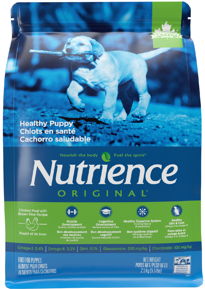 Nutrience Original Chiot en Santé Poulet Riz Brun