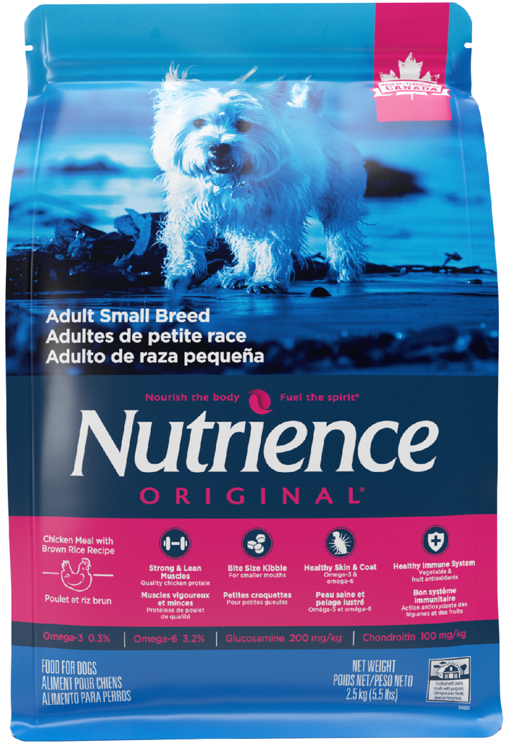 Nutrience Original Adulte Petite Race Poulet Riz Brun