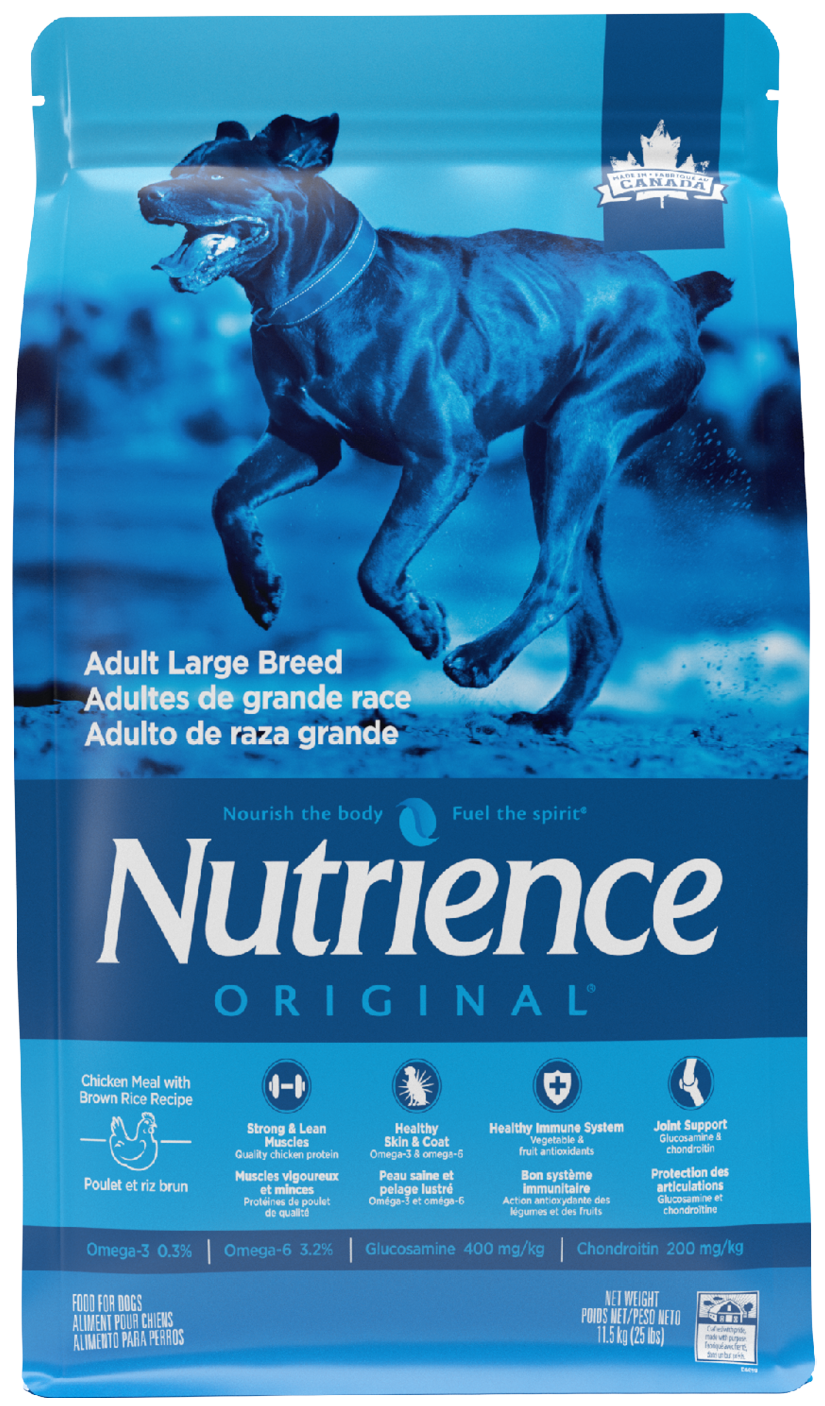 Nutrience Original Adulte grande Race Poulet Riz Brun