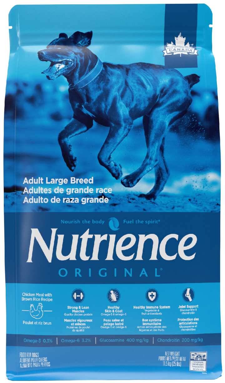 Nutrience Original Adulte grande Race Poulet Riz Brun