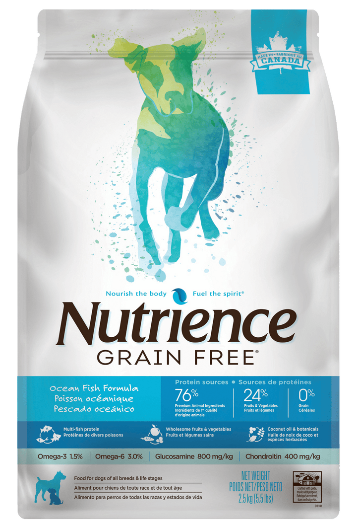 Nutrience Sans grain Chien Poisson Océanique